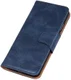 Xiaomi Redmi Note 8T Crazy Horse Leren Portemonnee Hoesje Blauw afbeelding 6