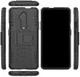 OnePlus 7T Pro Robuust Hybride Hoesje Zwart afbeelding 14