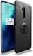 OnePlus 7T Pro Hoesje met Ring Kickstand Zwart afbeelding 1