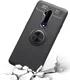 OnePlus 7T Pro Hoesje met Ring Kickstand Zwart afbeelding 2