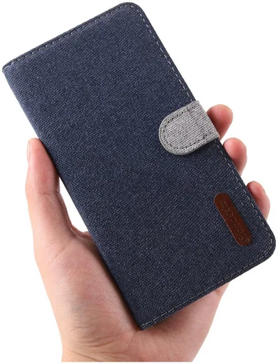 Nokia 6.2 / 7.2 Portemonnee Hoesje met Standaard Blauw afbeelding 6