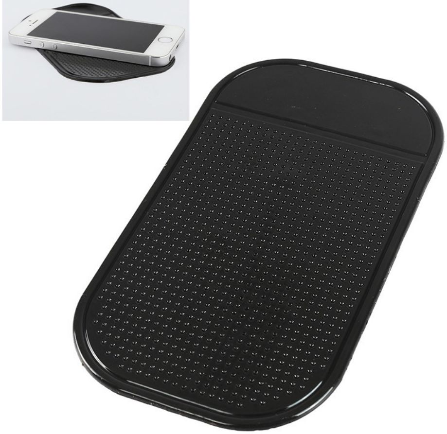 Universele Zelfklevende Anti-Slip Pad voor in de Auto Zwart afbeelding 1