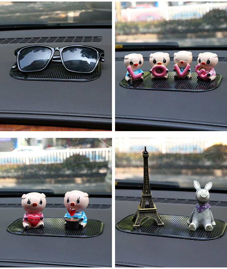 Universele Zelfklevende Anti-Slip Pad voor in de Auto Zwart afbeelding 10