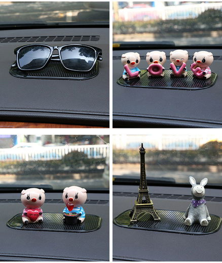 Universele Zelfklevende Anti-Slip Pad voor in de Auto Zwart afbeelding 10