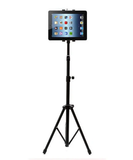 Universele Tablet Houder Muziekstandaard / lessenaar Tripod Zwart afbeelding 1