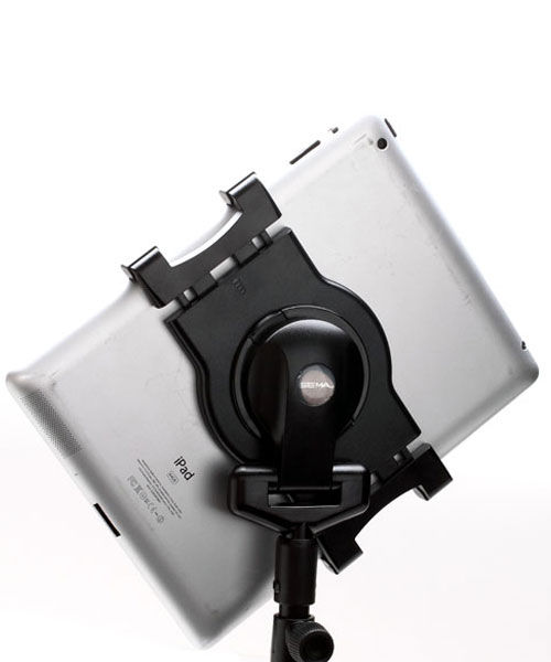 Universele Tablet Houder Muziekstandaard / lessenaar Tripod Zwart afbeelding 4