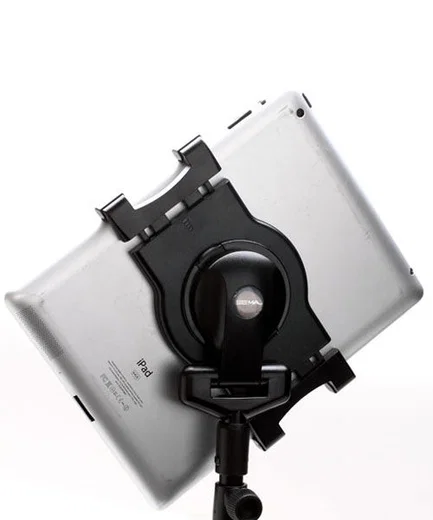 Universele Tablet Houder Muziekstandaard / lessenaar Tripod Zwart afbeelding 4