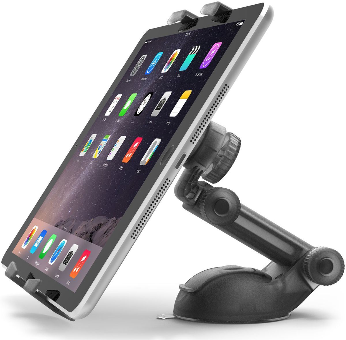 iOttie Smart Tab 2 Verstelbare Dashboard Tablethouder Auto Zwart afbeelding 1