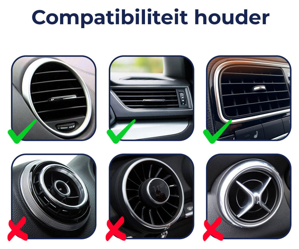 Universele Ventilatierooster Telefoonhouder voor in de Auto afbeelding 5
