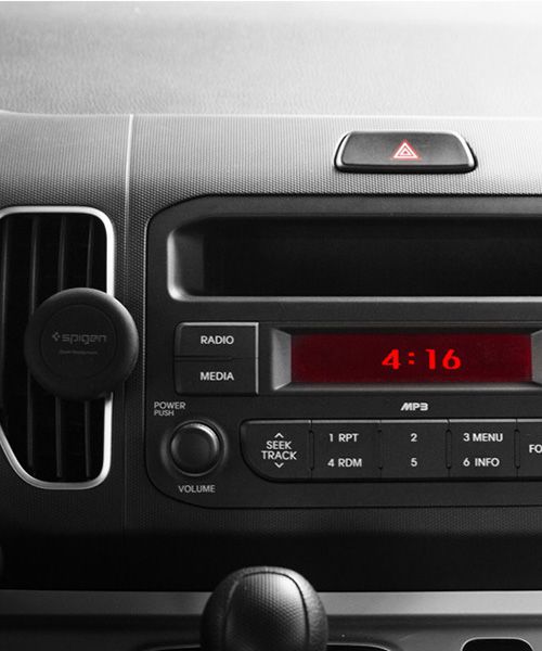 Spigen Magnetic Air Vent Mount Ventilatie Telefoonhouder Auto Zwart afbeelding 15