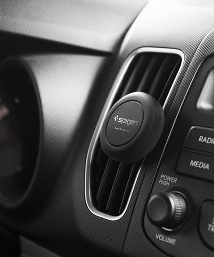 Spigen Magnetic Air Vent Mount Ventilatie Telefoonhouder Auto Zwart afbeelding 16
