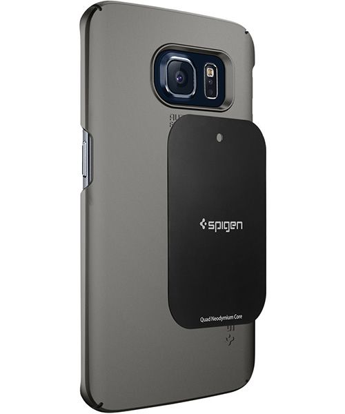 Spigen Magnetic Air Vent Mount Ventilatie Telefoonhouder Auto Zwart afbeelding 5