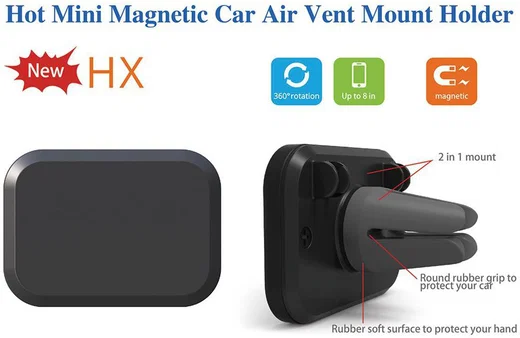 Universele Magneet Ventilatierooster Telefoon Houder voor in de Auto afbeelding 8
