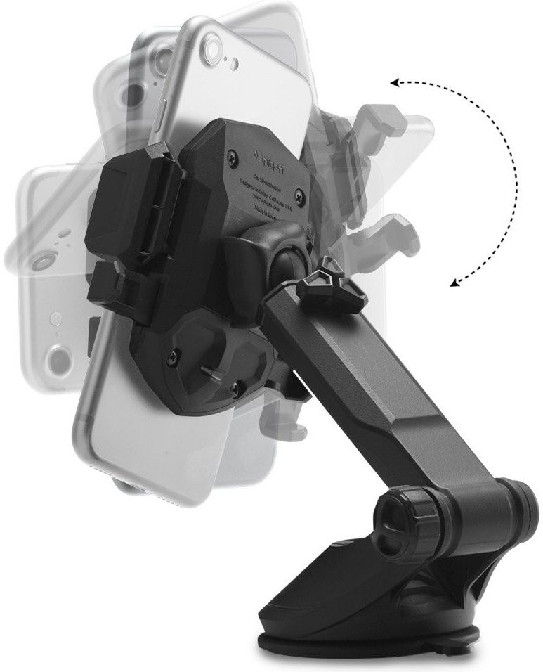Spigen Kuel AP12T Dashboard Auto Telefoonhouder Met Zuignap Zwart afbeelding 8