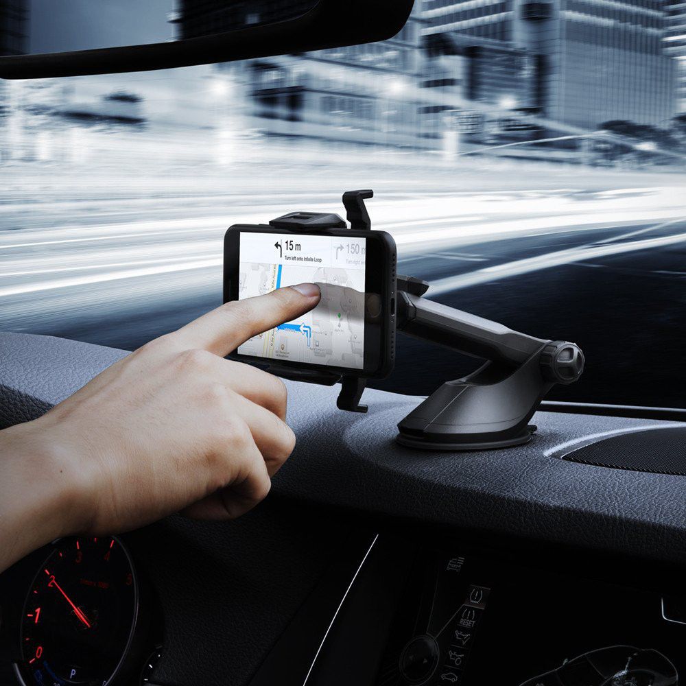 Spigen Kuel AP12T Dashboard Auto Telefoonhouder Met Zuignap Zwart afbeelding 7