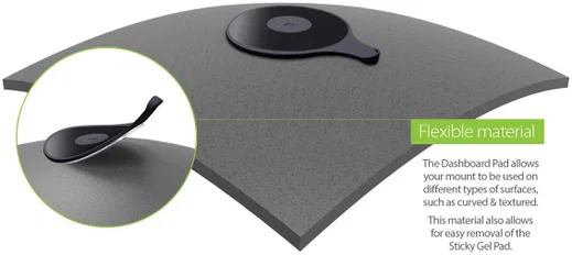 iOttie Sticky Gel Dashboard Pad afbeelding 3