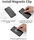 Magnetische Universele Auto Ventilatierooster Telefoonhouder Zwart afbeelding 12