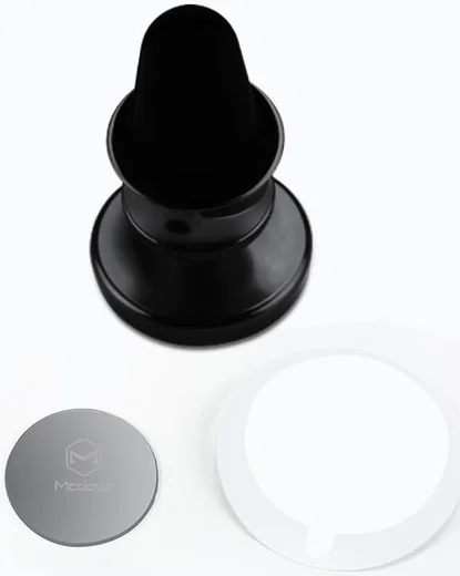Magnetische Universele Auto Ventilatierooster Telefoonhouder Zwart afbeelding 3