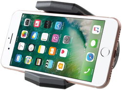 Alligator Clip Design Universele Auto en Bureau Telefoonhouder Grijs afbeelding