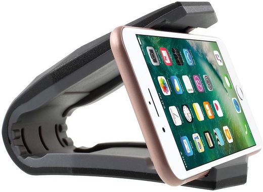 Alligator Clip Design Universele Auto en Bureau Telefoonhouder Grijs afbeelding 3