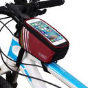 Universele Spatwaterdichte Fiets Telefoonhouder voor Smartphone Rood