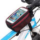 Universele Spatwaterdichte Fiets Telefoonhouder voor Smartphone Rood afbeelding 2