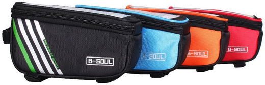 Universele Spatwaterdichte Fiets Telefoonhouder voor Smartphone Rood afbeelding 8