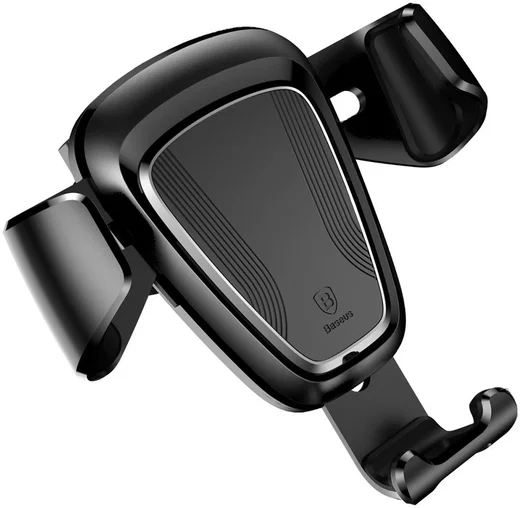 Baseus Gravity Universele Smartphone Ventilatierooster Houder Zwart afbeelding 7