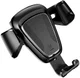 Baseus Gravity Universele Smartphone Ventilatierooster Houder Zwart afbeelding 7