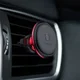 Baseus 360º Verstelbare Ventilatierooster Houder met Kabelclip Rood afbeelding 1