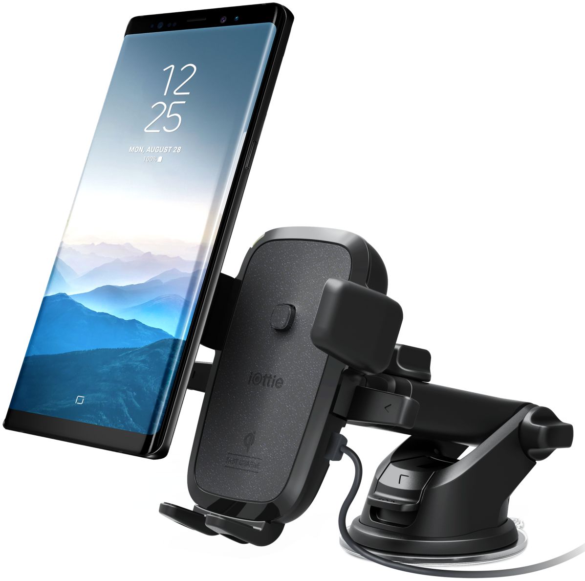 iOttie Easy One Touch 4 QI Draadloos Laden Fast Charge Telefoonhouder afbeelding 1