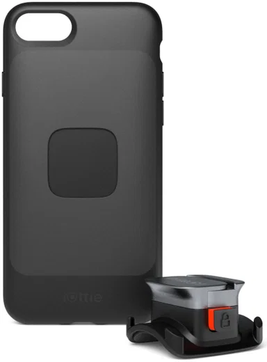 iOttie Active Edge Go Fietshouder met iPhone SE 2020 Hoesje Zwart afbeelding 1