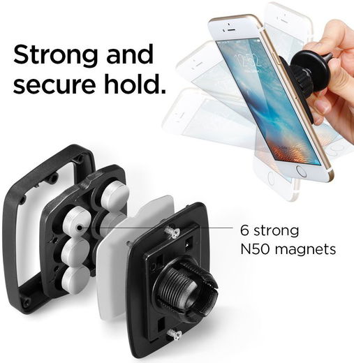 Spigen Kuel A201 Magnetische Ventilatierooster Telefoonhouder Auto afbeelding 5