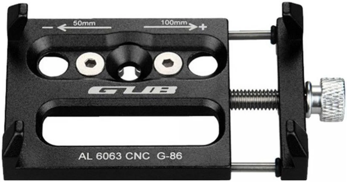 GUB G86 Universele Fiets Telefoonhouder voor Smartphone Zwart afbeelding 11