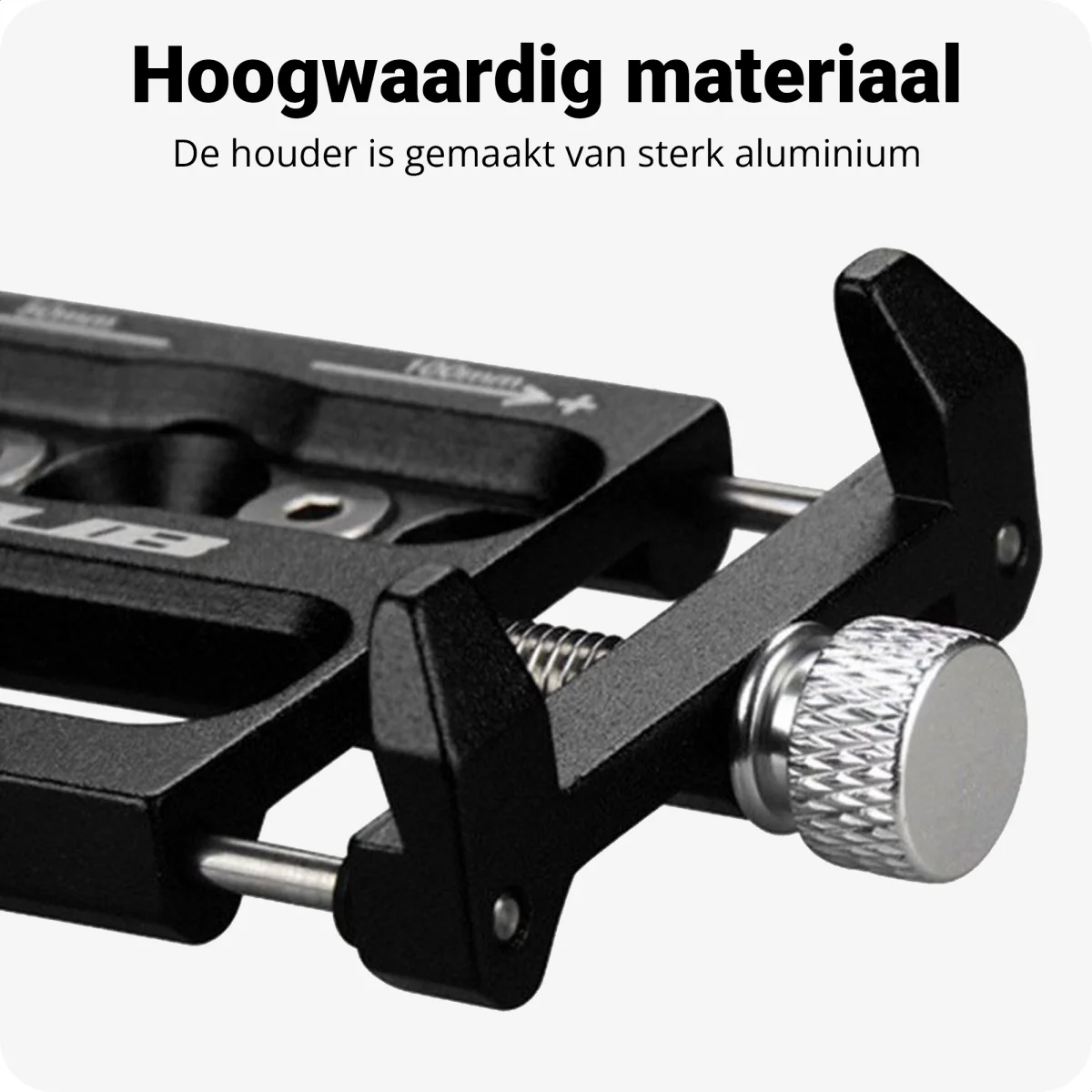 GUB G86 Universele Fiets Telefoonhouder voor Smartphone Zwart afbeelding 6