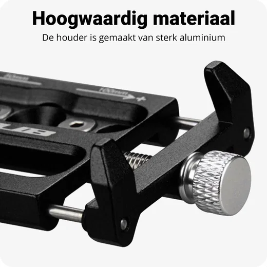 GUB G86 Universele Fiets Telefoonhouder voor Smartphone Zwart afbeelding 6