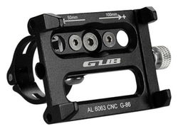GUB G86 Universele Fiets Telefoonhouder voor Smartphone Zwart afbeelding