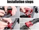 GUB G86 Universele Fiets Telefoonhouder voor Smartphone Rood afbeelding 7