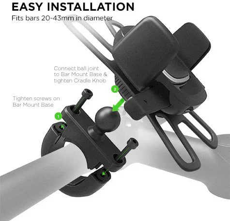 iOttie Easy One Touch 4 Bike Mount Universele Telefoon Houder Fiets Zwart afbeelding 5