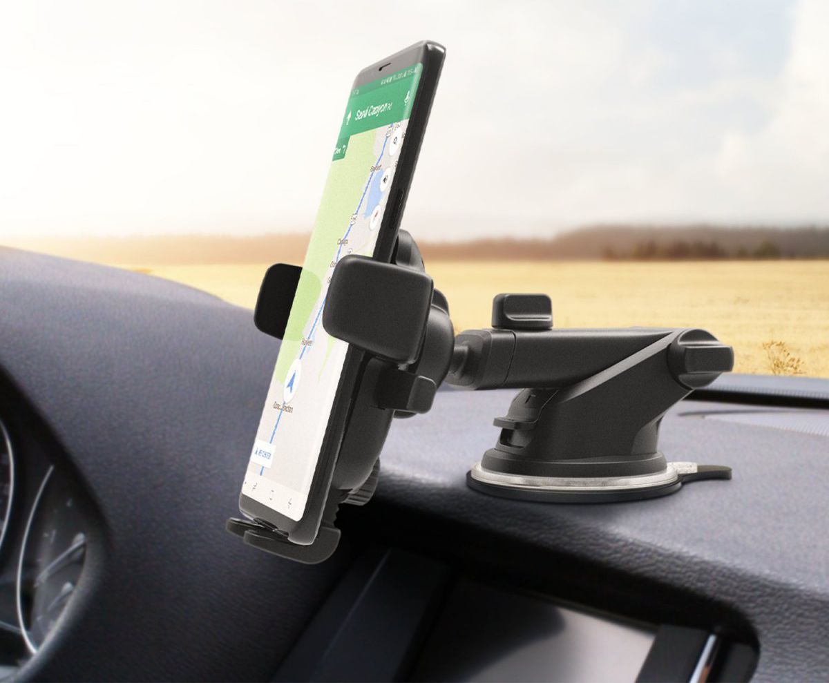 iOttie Easy One Touch 4 Verstelbare Autohouder Dashboard Zuignap Zwart afbeelding 8