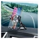 Baseus Gravity Dashboard Met Zuignap Verstelbare Telefoonhouder Zilver afbeelding 15