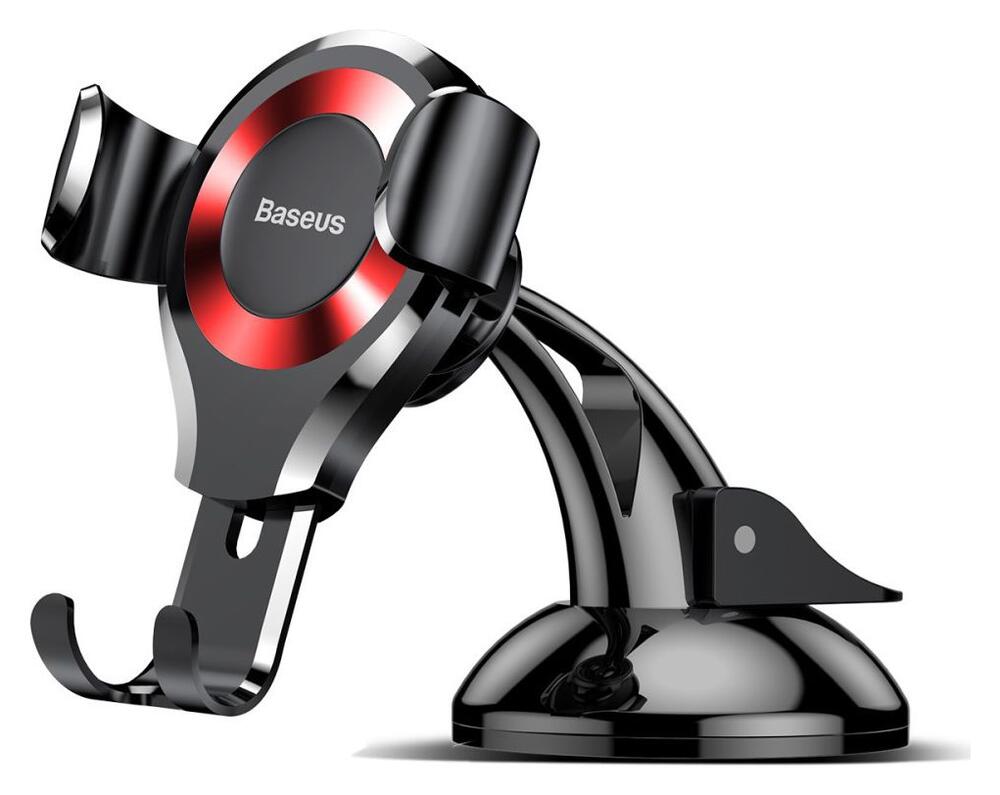Baseus Gravity Dashboard Met Zuignap Verstelbare Telefoonhouder Rood afbeelding 3