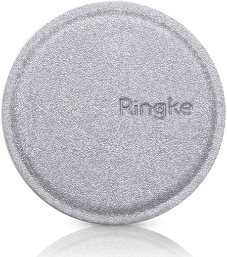 Ringke Metalen Plaatje voor magnetische houders - 2 Stuks Zilver afbeelding 1