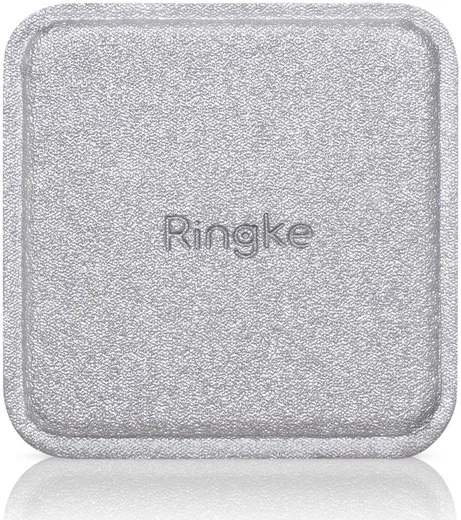 Ringke Metalen Plaatje voor magnetische houders - 2 Stuks Zilver afbeelding 2