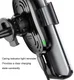 Baseus Gravity Ventilatie Telefoonhouder met Draadloos Opladen Zwart afbeelding 8