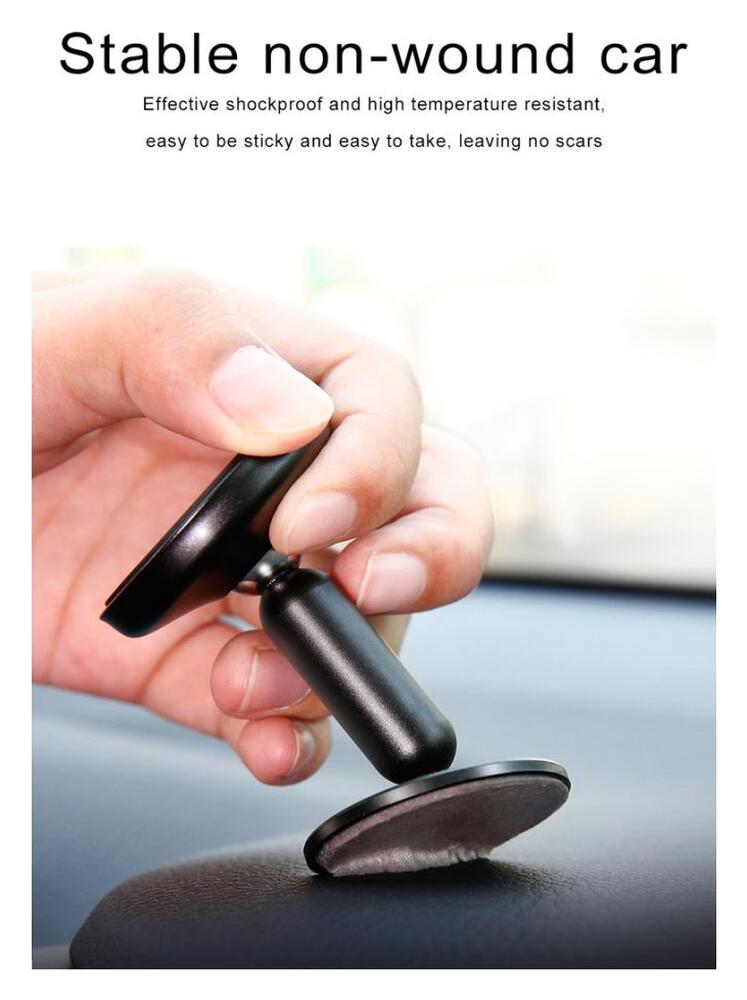 Baseus Magnetische Dashboard Telefoonhouder Auto Zwart afbeelding 10