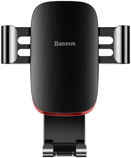 Baseus Metal Age Gravity Ventilatierooster Telefoonhouder Zwart afbeelding 10