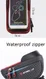 Universele Spatwaterdichte Telefoonhouder Fiets voor Smartphone Rood afbeelding 18