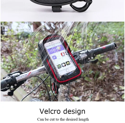 Universele Spatwaterdichte Telefoonhouder Fiets voor Smartphone Rood afbeelding 19
