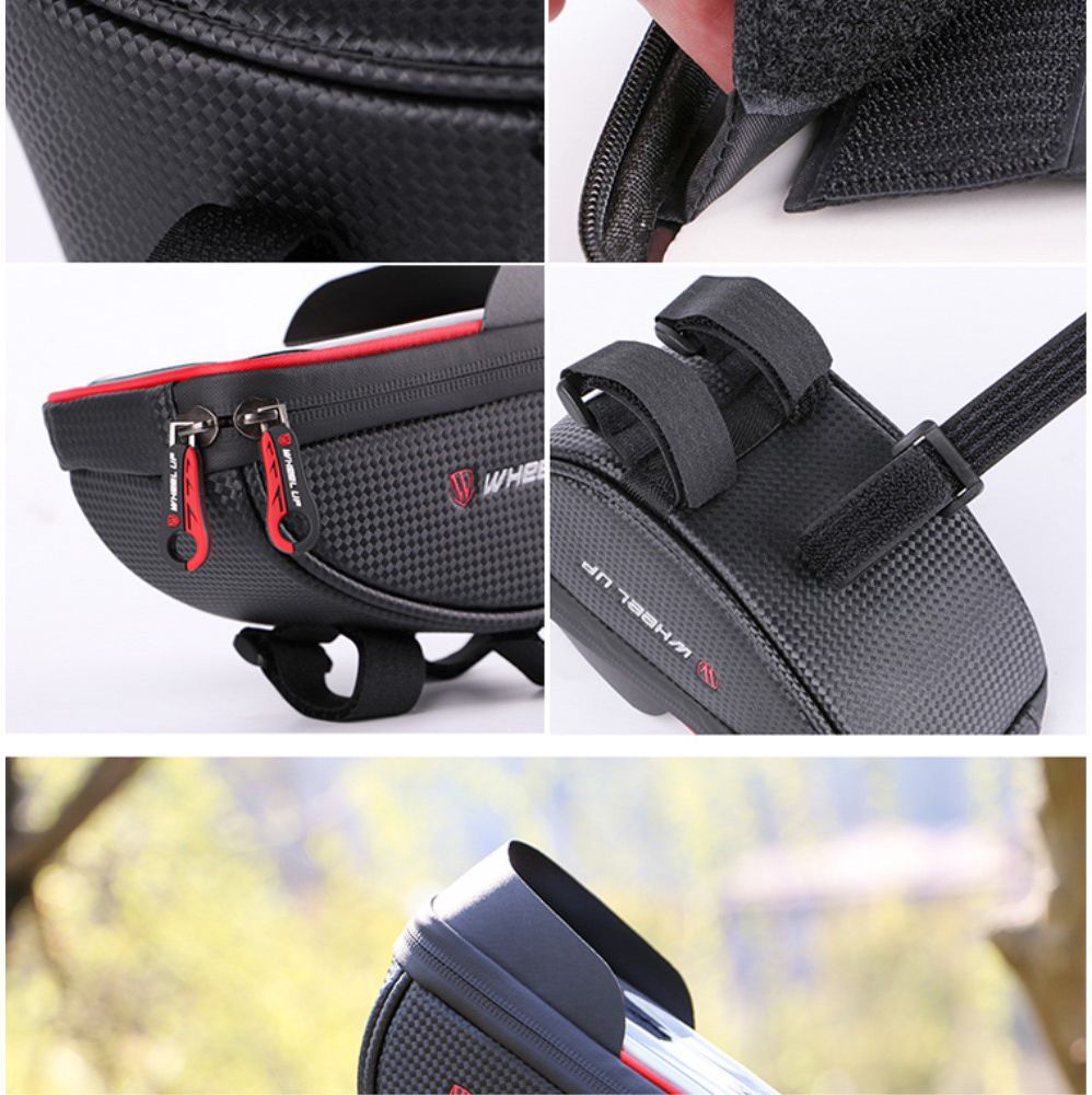 Universele Spatwaterdichte Telefoonhouder Fiets voor Smartphone Rood afbeelding 21